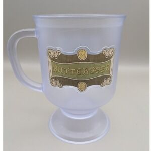 Harry Potter Plastic Frosted Butterbeer Mug‎ Wizarding World Universal Studios